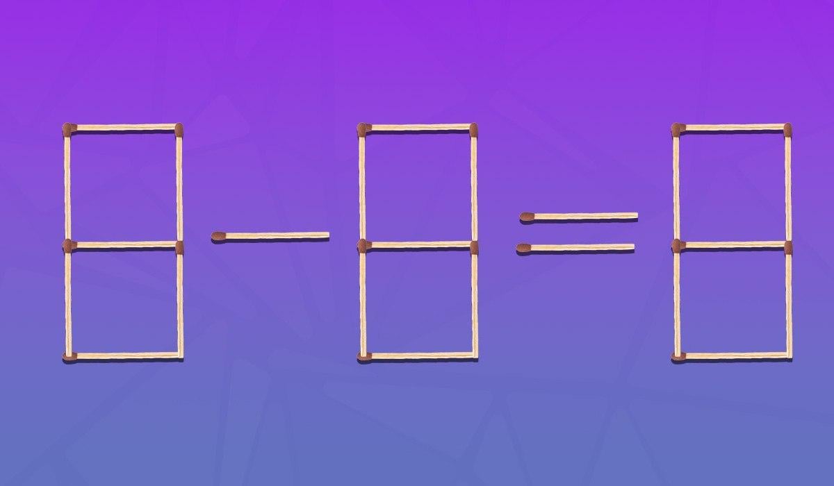 Ktorá zhoda a kam ju presunúť, aby bola rovnosť pravdivá: záludný IQ test