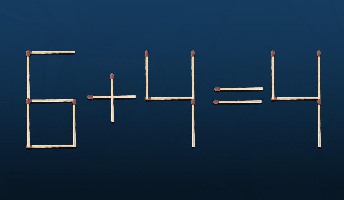 Ktorú zápalku treba presunúť, aby bola rovnosť pravdivá: náročná hádanka