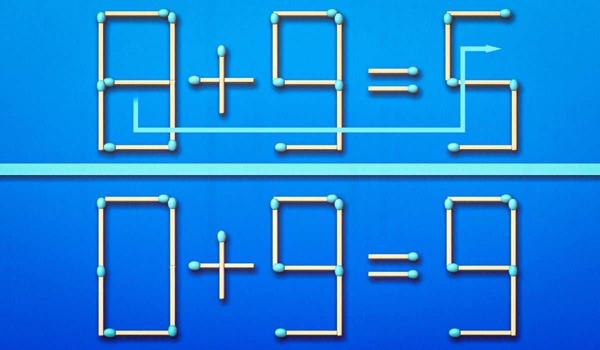 Na opravu chyby stačí presunúť len jednu zápalku: IQ test za 11 sekúnd
