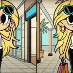 IQ test: nájdite 3 rozdiely na obrázku dievčaťa s taškami za 21 s IQ test: nájdite 3 rozdiely na obrázku dievčaťa s taškami