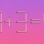 Ktoré dve zápalky sa musia presunúť, aby sa opravila chyba: rýchly inteligenčný test Ktoré dve zápalky sa musia presunúť, aby sa opravila chyba: