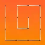 Musíte presunúť 3 zápalky, aby ste vytvorili 2 štvorce: veľmi ťažký hlavolam. Musíte presunúť 3 zápalky, aby ste vytvorili 2 štvorce: veľmi